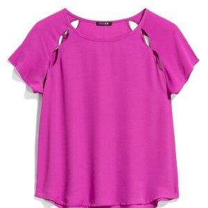 Papermoon Octavia Cutout Detail Blouse;Stitchfix